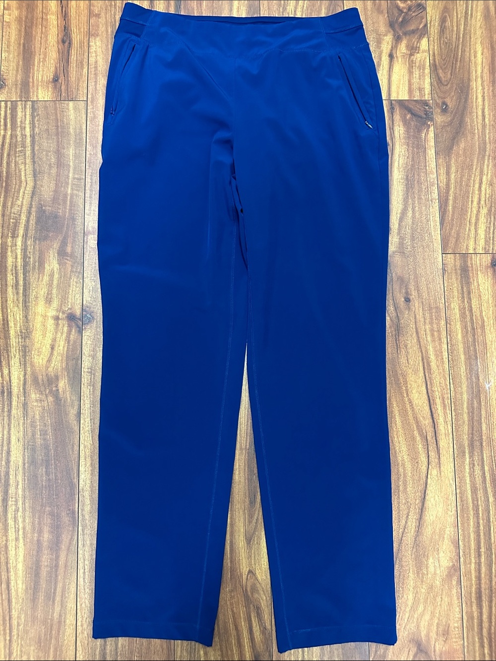 Chico's Zenergy Stretch Leggings in Navy Blue size 6